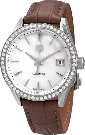Tag Heuer Carrera Quartz Diamond Ladies Watch WBK1316.FC8258