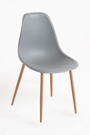 Regalos Miguel Sillas Comedor - Silla Mykle - Gris Claro