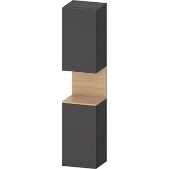 Duravit Qatego Armario Alto, Puerta Bisagra Izquierda, - Duravit