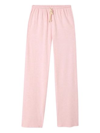 American Vintage Ypawood drawstring track pants - Pink