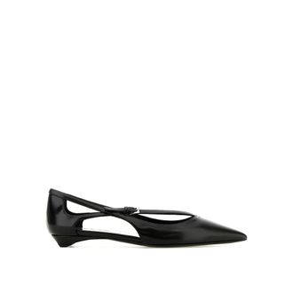 Prada Ballerinas, female, Black, Size: 6 US Scarpa