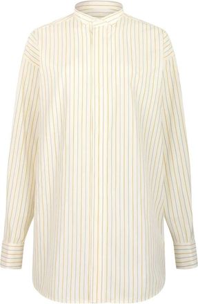 Ami Dames, Blouses & Shirts, Wit, Maat: 3XS Katoen