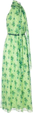 Max Mara Dames, Jurken, Groen, Maat: XS Zijde