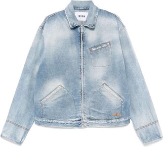 Msgm Giacca denim - Blu