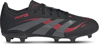 adidas Boys adidas Predator League FG/MG - Boys Grade School Soccer Shoes Lucid Red/Grey/Black Size 1.0