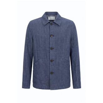 Malo Linen Mens Mens Jacket