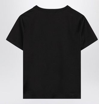 Max Mara Womens Black Cotton T-shirt - Size X-Small