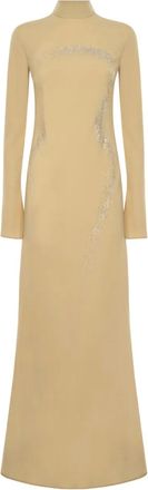 Taller Marmo Abito lungo Ziegfeld con decorazione - Toni neutri