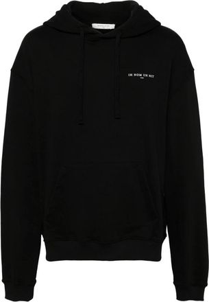Ih Nom Uh Nit Zwarte Katoenen Trui Stijlvol Comfortabel - Heren - Hoodies - Zwart - XL - Katoen - Hoodies & sweatvesten