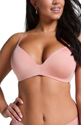 Hunkem&ouml;ller Mona Padded Non-Underwired Bra in Pink at Nordstrom, Size 36Dd