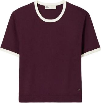 Tory Burch Contrast T-Shirt