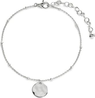 Monica Vinader Bracciale Siren Muse Disc - Argento