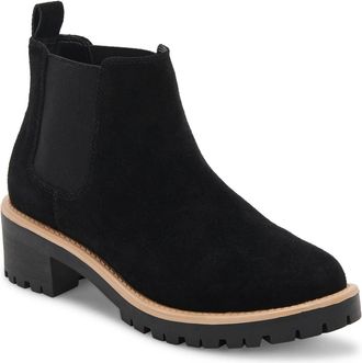 Blondo Womens Mayes Ankle Bootie In Black Suede