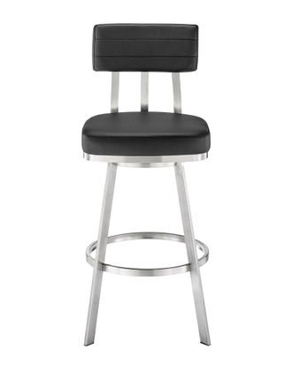 Armen Living Benjamin 26In Swivel Counter Stool