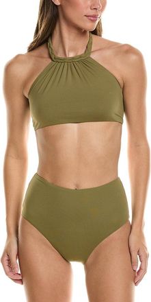 Maneb&igrave; Manebi 2Pc Braided Halter Neck Bikini Set