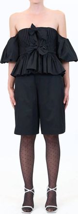 Hunter Bell Rhea Top In Black