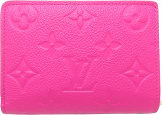 Louis Vuitton Monogram Empreinte Pink Monogram Multicolore Monogram Empreinte Wallet (Bi-Fold) (Pre-Owned)