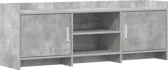 vidaXL Mueble De Tv 130 X 33 X 47 Cm Gris Hormig&oacute;n Vidaxl