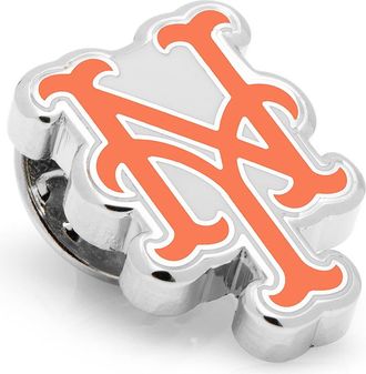 Cufflinks Inc. MLB New York Mets Lapel Pin in Orange at Nordstrom