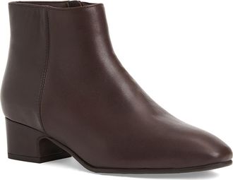 Aquatalia Rialto Waterproof Bootie in Espresso Leather at Nordstrom, Size 10.5