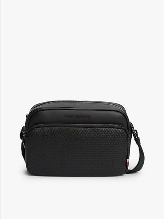 Tommy Hilfiger Woven Panel Crossbody Camera Bag
