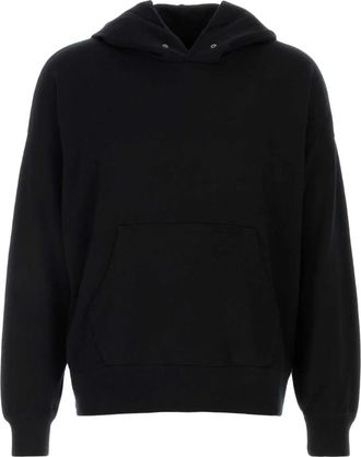 Visvim Wollen hoodie - Zwart