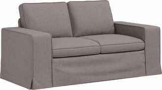 vidaXL Sof&aacute; Taup&eacute; 162 X 80 X 82 Cm Tela Vidaxl