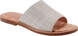Marc Fisher Grayce Slide Sandal in Light Gray at Nordstrom, Size 7.5