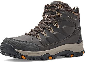 Skechers Relment - Daggett Mens Boots Chocolate : 10.5 D - Medium, Synthetic/Textile