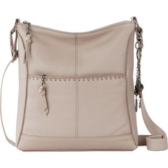 The Sak Lucia Crossbody Leather Bag in Sand Stitch at Nordstrom