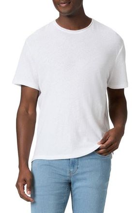 Paige Monroe Linen & Cotton T-Shirt in Fresh White at Nordstrom, Size X-Large