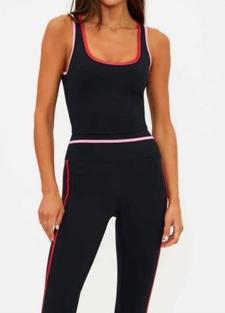 Beach Riot Ash Top In Royal Noir Matte