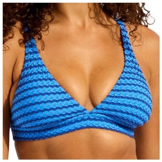Seafolly Multi Fit Longline Tri Bikini-Top f&uuml;r Damen | orange