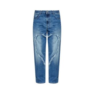 Carne Bollente Love Trousers Gone Wild - female - Carne Bollente - Loose Fit Jeans - Blue - W24 - Jeans