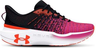 Under Armour Mens Infinite Elite - Running Shoes Black/Phoenix Fire/Astro Pink Size 10.0