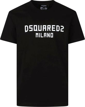 Dsquared2 Uomo, Top, Nero, M, new