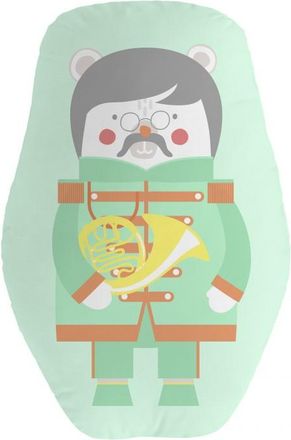 Muemue Coj&iacute;n algod&oacute;n verde 30x40cm