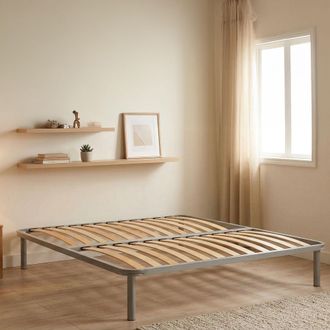 Talamo Italia Sommier Orthop&eacute;dique Avec 14 Lattes, Adapt&eacute; Pour Un Lit Queen Size, Fabriqu&eacute; En Italie, Sommier En Contreplaqu&eacute; De Bouleau, 120x200h34 Cm - Talamo Ita