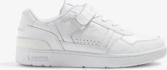 Lacoste Mens Lacoste T-Clip 46SMA0073-21G Sneaker White Leather Trainer Shoes VER1062