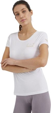 Emporio Armani Emporio Armani Ea7, Donna, Top, Bianco, S, new