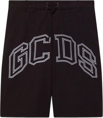 GCDS Costume da bagno Essentials Lounge - Nero