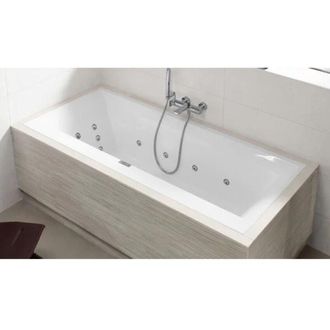 Villeroy & Boch Villeroy&boch - Sistema De Hidromasaje, Squaro Edge 12, Ba&ntilde;era, Ubq180sqe2dv, Rectangular, Quaryl, 1800 X 800 Mm, Blanco, Hydropool Comfort (hc)