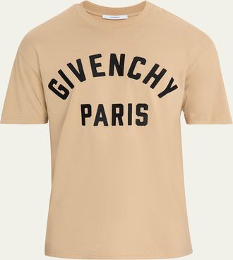 Givenchy Mens Logo Crewneck T-Shirt