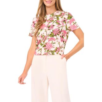 Ted Baker Willow Floral Jersey T-Shirt in Pink Drink at Nordstrom, Size X-Large