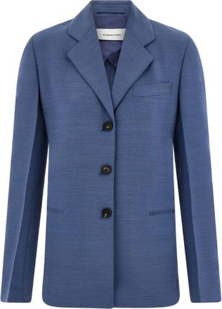 Ferragamo Blazer monopetto - Blu