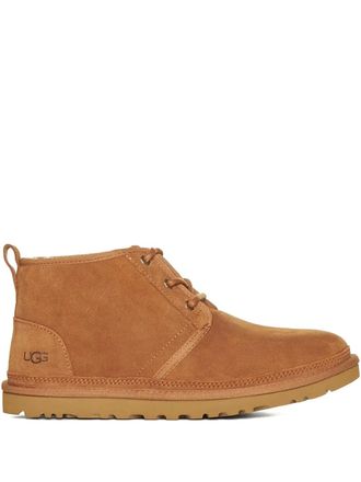 UGG Neumel suède leren veterlaarzen - Bruin