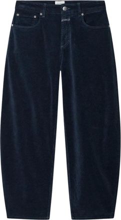 Closed Pantaloni Barrel in velluto a coste - Jazzie - - Jeans - Donna - Blu - W25