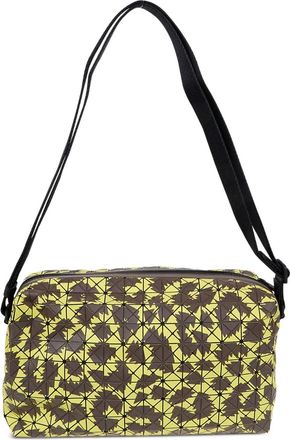 Bao Bao Issey Miyake Borsa a spalla con motivo geometrico - Giallo