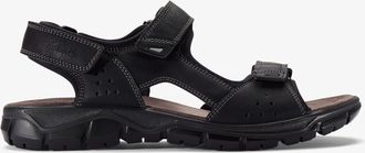 Clarks Mens Napoli Tide Black Sandals - Size UK 11