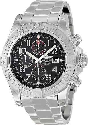 Breitling Pre-owned Breitling Super Avenger II Automatic Chronograph Mens Watch A1337111-BC28SS